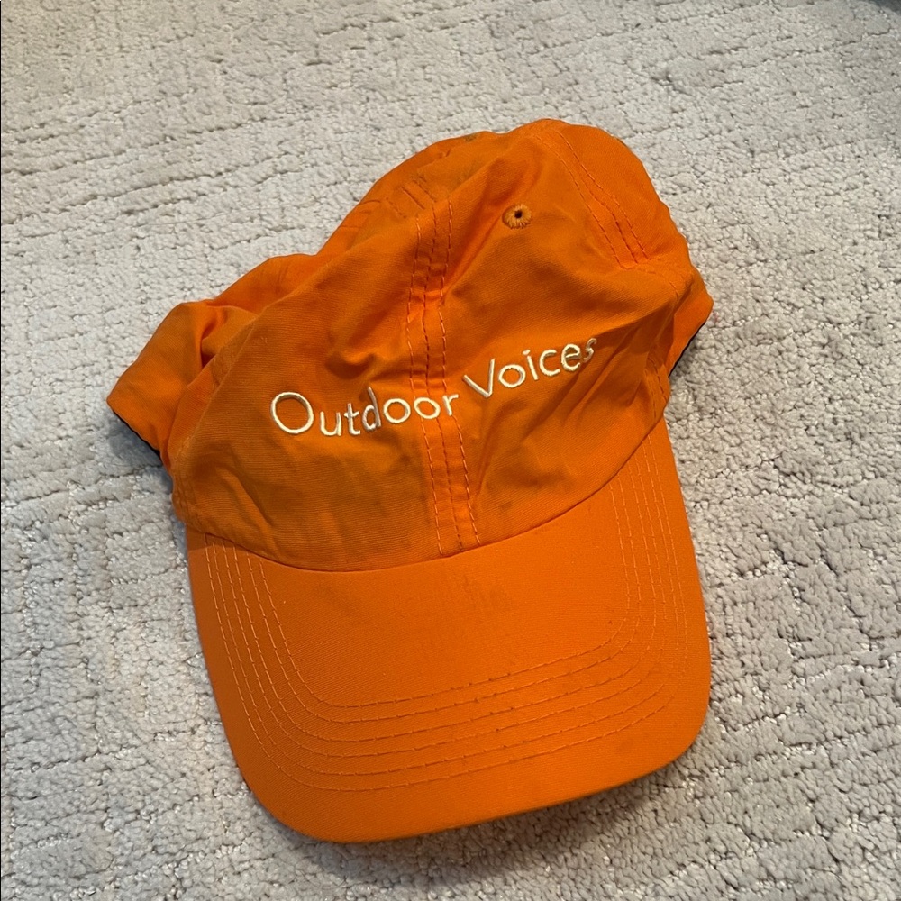 Outdoor Voices Vibrant Orange Hat